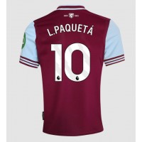 West Ham United Lucas Paqueta #10 Domáci futbalový dres 2024-25 Krátky Rukáv